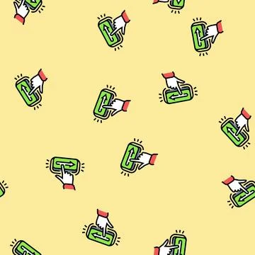 Call to action cta ux ui vector seamless pattern Stock Illustration