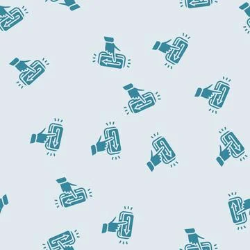 Call to action cta ux ui glyph seamless pattern Stock Illustration