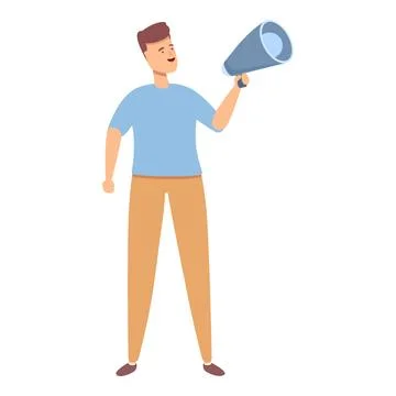 Call to action icon cartoon vector. Skills therapy Illustration