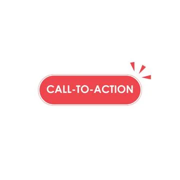 Call to action round button with click effect. Stock Vector illustration Stock Illustration