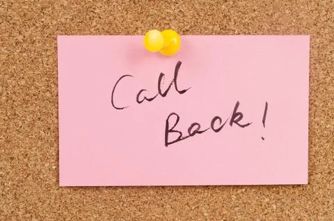 Call back Stock Photos