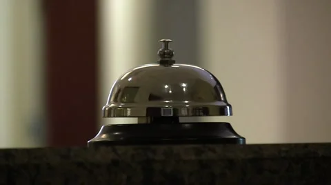 Call Bell Close Up Video stock 4688946