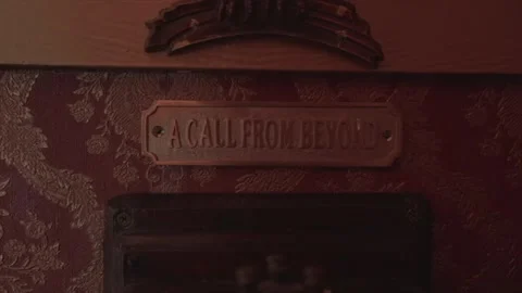 A call from beyond sign Stockbeeldmateriaal 276438304