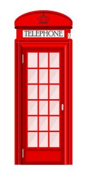 Call booth Stock Illustration