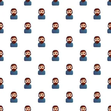 Call center agent pattern providing customer support Stock Illustration