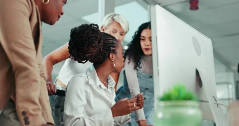Call center, diversity and teamwork with office, discussion and collaboration Stock Footage 263799731