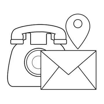 Call center elements イラスト素材