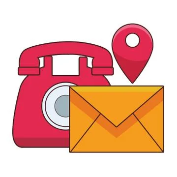 Call center elements 스톡 일러스트