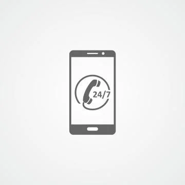 Call center flat vector icon. Customer care sign. Customer service. Call center  Stock Illustration