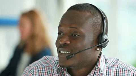 Call center Stock Footage