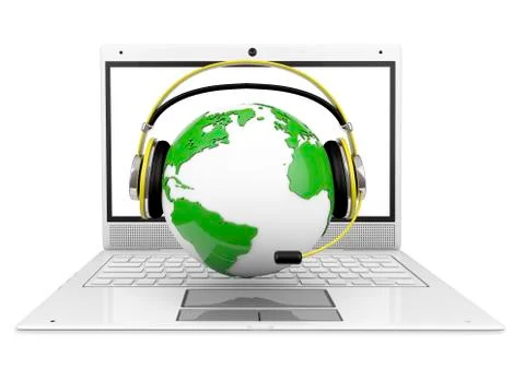 Call-center Stock Illustration