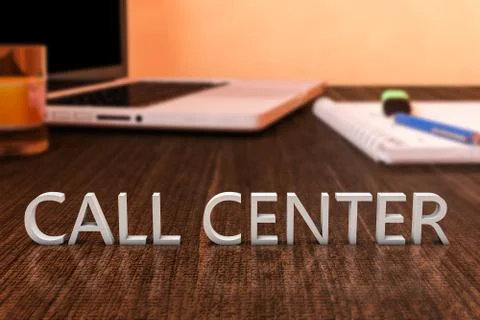 Call Center Stock Illustration