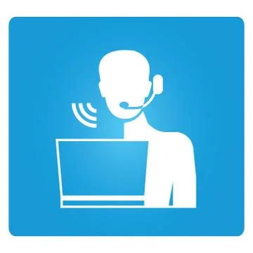 Call center Stock Illustration