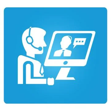 Call center Stock Illustration