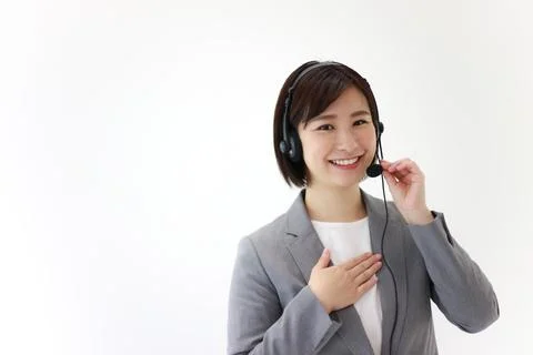 Call center image Stock Photos