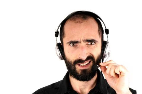 Call center operator Stock Photos