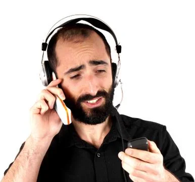 Call center operator Stock Photos