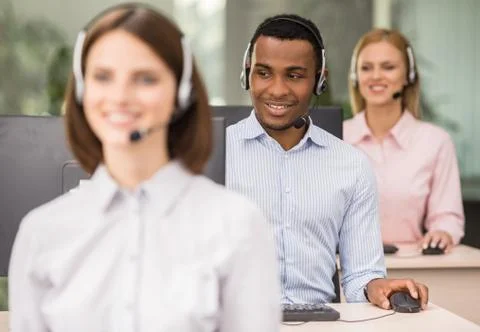 Call center Stock Photos