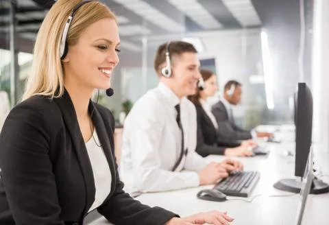 Call center Stock Photos