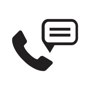 Call center vector icon Stock Illustration