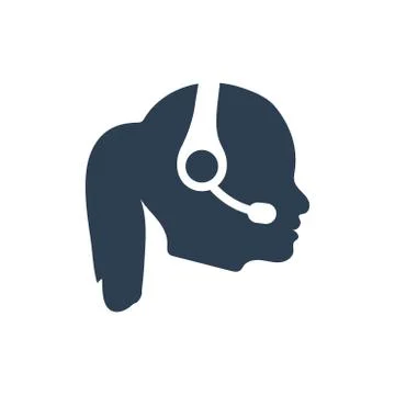 Call Centre Icon Illustration