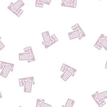 Call communication glyph vector seamless pattern 스톡 일러스트