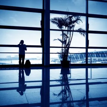 Call before departure Stock Photos