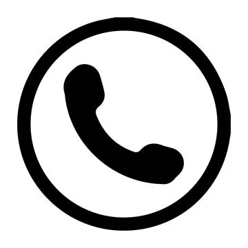 Call icon in trendy flat style isolated イラスト素材