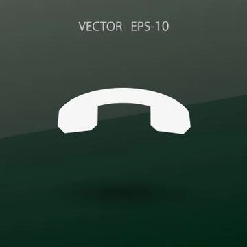 Call off icon. vector illustration Stock Illustration