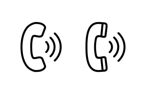 Call icon vector illustration. telephone sign and symbol. phone icon. conta.. Stock Illustration