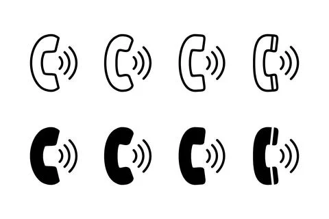 Call icon vector illustration. telephone sign and symbol. phone icon. conta.. Stock Illustration
