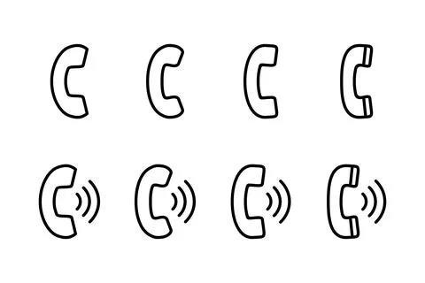 Call icon vector illustration. telephone sign and symbol. phone icon. conta.. Stock Illustration