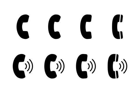 Call icon vector illustration. telephone sign and symbol. phone icon. conta.. Stock Illustration