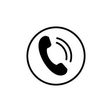 Call icon vector. phone icon vector Stock Illustration