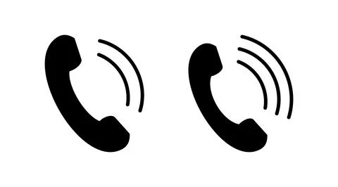 Call icon vector. phone icon vector Stock Illustration