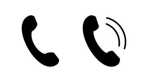 Call icon vector. phone icon vector Stock Illustration