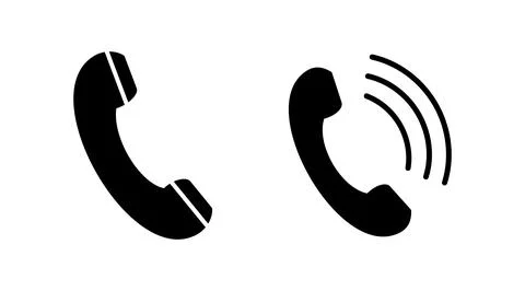 Call icon vector. phone icon vector Stock Illustration