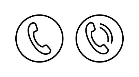 Call icon vector. phone icon vector Stock Illustration