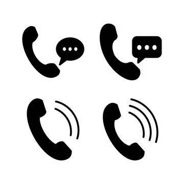 Call icon vector. phone icon vector Stock Illustration