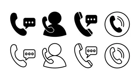 Call icon vector. phone icon vector Stock Illustration