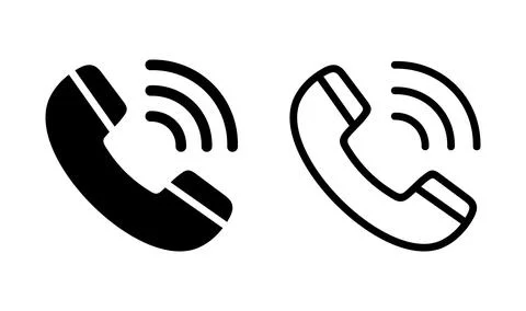 Call icon vector. phone icon vector. telephone icon Stock Illustration