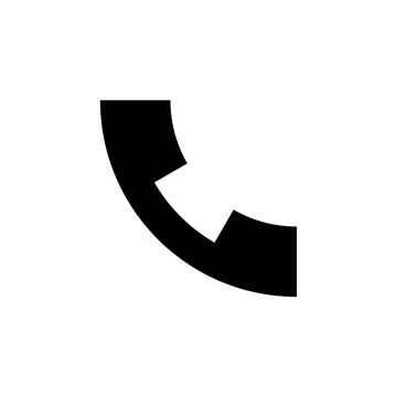 Call icon vector. telephone icon vector. phone icon vector. contact us Stock Illustration