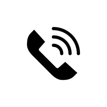 Call icon vector. telephone icon vector. phone icon vector. contact us Stock Illustration