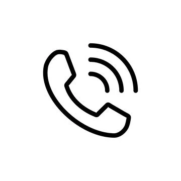 Call icon vector. telephone icon vector. phone icon vector. contact us Stock Illustration
