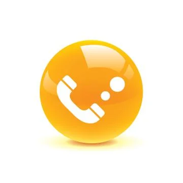 Call icon web Stock Illustration