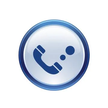 Call icon web Stock Illustration