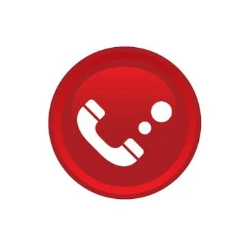 Call icon web Stock Illustration
