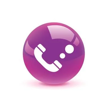 Call icon web Stock-Illustration