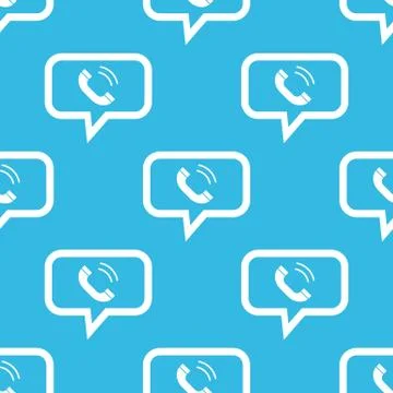 Call message pattern Illustrazione stock
