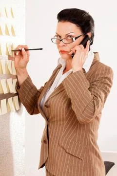 Call notes Stock Photos